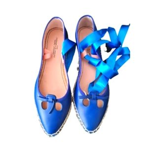 NEW The Marc Jacob's blue espadrilles